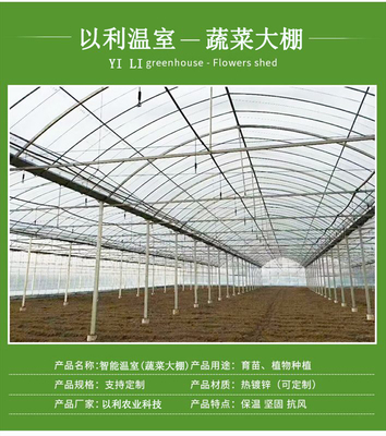 以利農(nóng)業(yè) 專業(yè)化設(shè)計(jì)與一站式服務(wù)，打造高效智能的花卉養(yǎng)殖大棚與連棟玻璃溫室